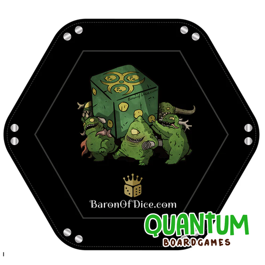 Baron of Dice: Premium Dice Tray – Diseased Dice (Nurgle)