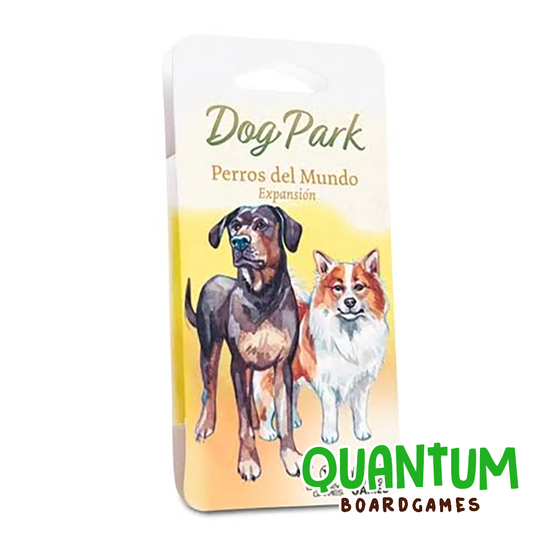 Expansión Dog Park Perros de Mundo - Cartas y componentes españoles