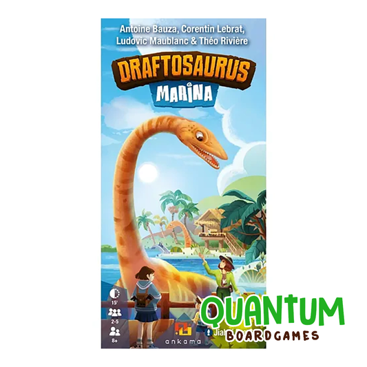 Draftosaurus Marina Expansión - Criaturas marinas y nuevas cartas estratégicas para juego de mesa