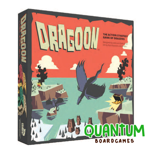 Dragoon juego de mesa estrategia mitológica en inglés Ludus Magnus Studio componentes