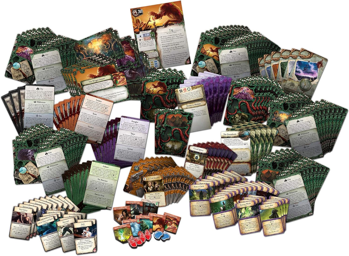 ELDRITCH HORROR FORSAKEN LORE EXPANSION