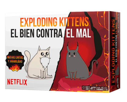 EXPLODING KITTENS BIEN VS MAL EN ESPAÑOL