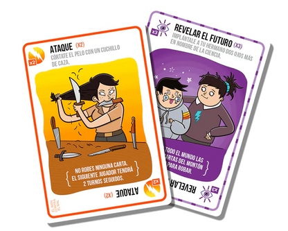 EXPLODING KITTENS BIEN VS MAL EN ESPAÑOL