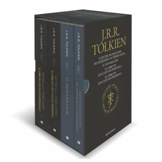 ESTUCHE TOLKIEN (SILMARILLION, CUENTOS INCONCLUSOS, TIERRA MEDIA 1 Y 2) (ESPAÑOL)
