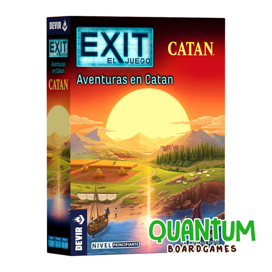 EXIT 26 Aventuras en Catan juego escape room de mesa nivel principiante edición española