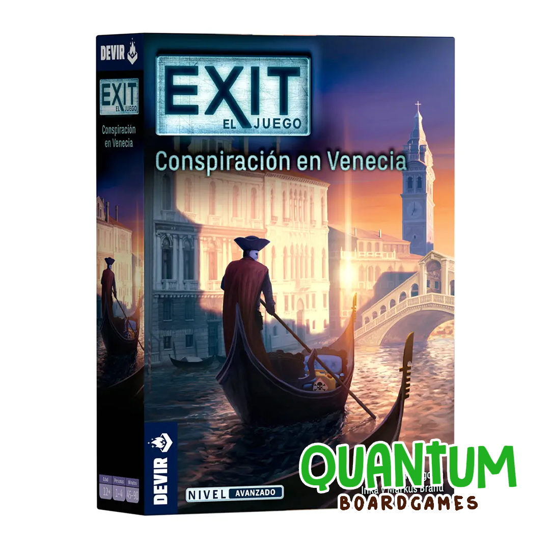 EXIT 31: Conspiración en Venecia  Nivel Avanzado – Español