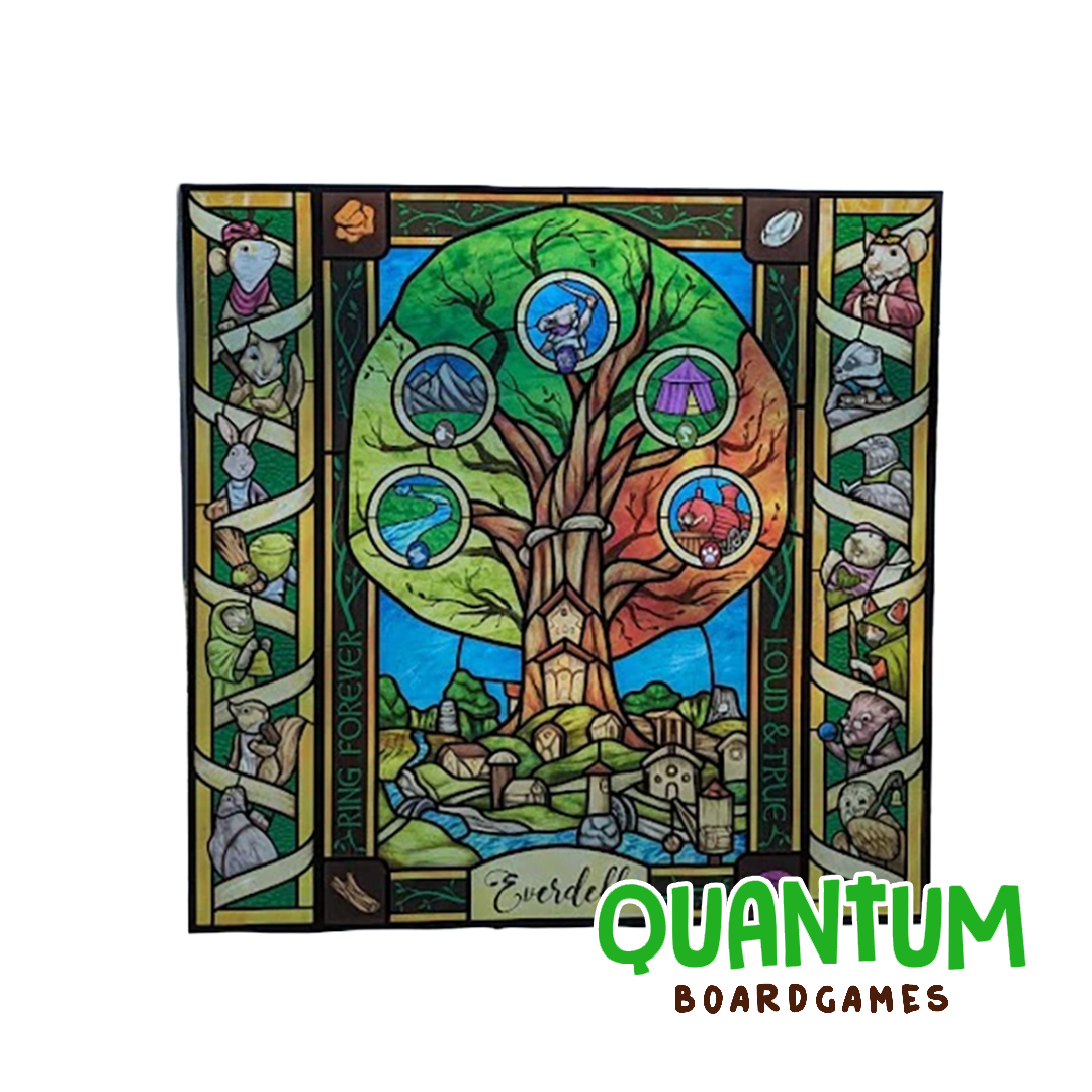 Everdell: Evertree Character Window Cling – Inglés