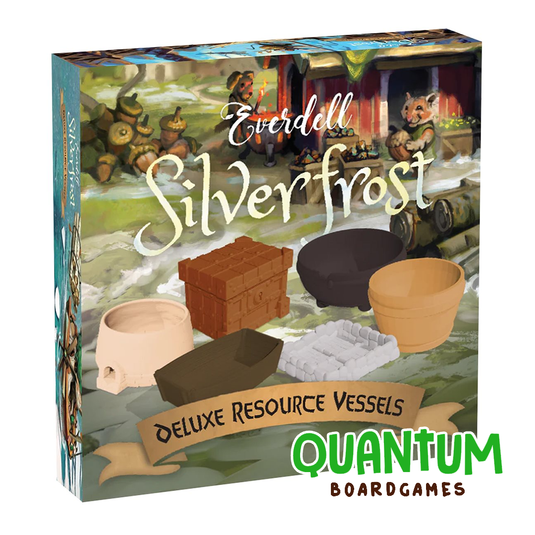 Everdell Deluxe Resource Vessels - Recipientes premium de recursos para juego de mesa