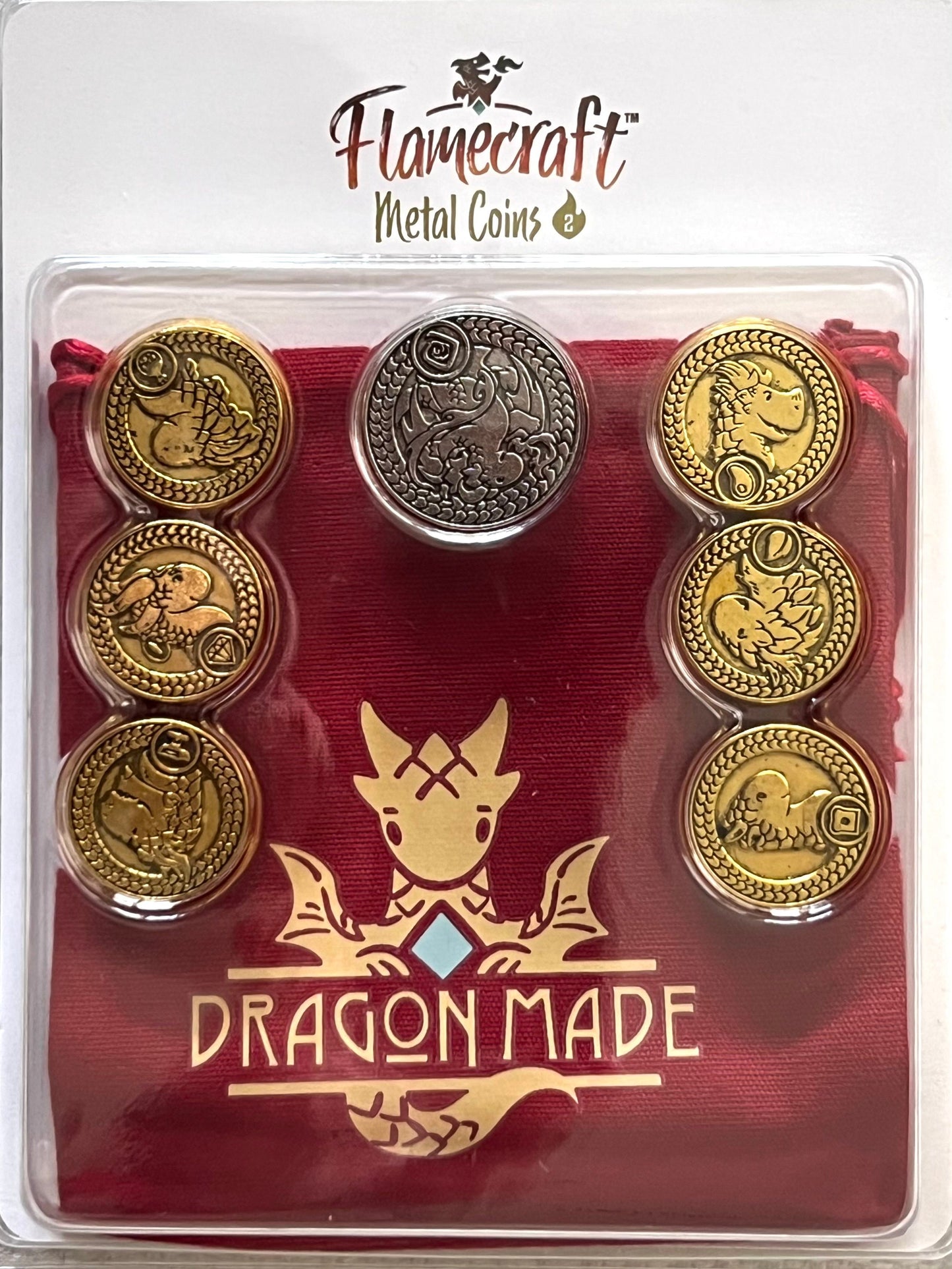 FLAMECRAFT DELUXE METAL COINS 2ND EDITION