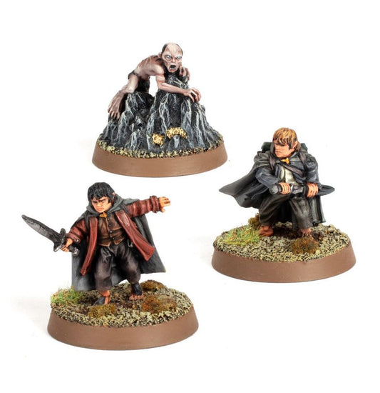 LORD OF THE RINGS FRODO BAGGINS, SAMWISE GAMGEE & GOLLUM WEB EXCLUSIVE