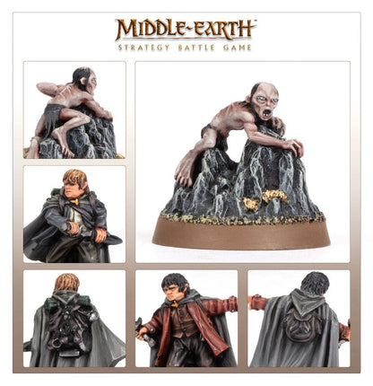 LORD OF THE RINGS FRODO BAGGINS, SAMWISE GAMGEE & GOLLUM WEB EXCLUSIVE