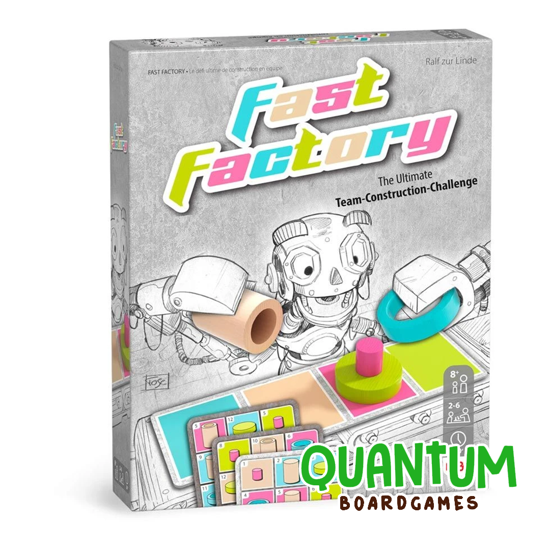 Fast Factory juego de mesa manufactura y optimización estrategia