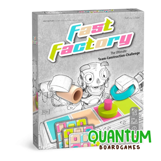 Fast Factory juego de mesa manufactura y optimización estrategia