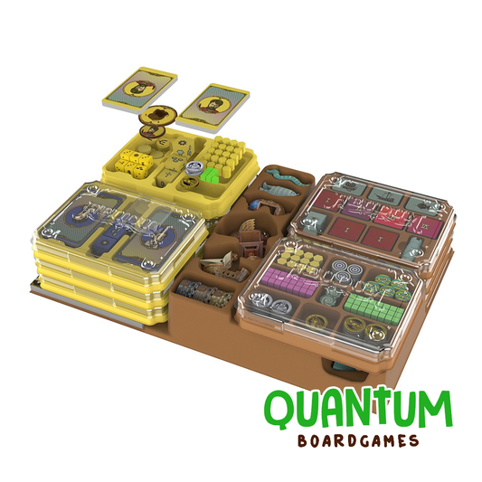 Inserto Gametrayz para juego de mesa Feudum con organizadores de componentes