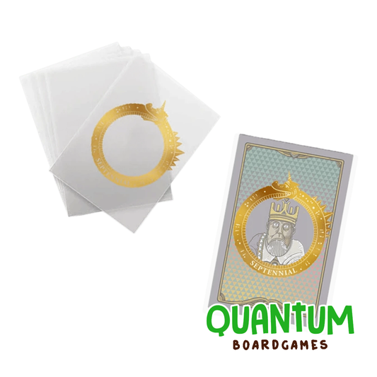 Fundas protectoras Feudum Septennial Card Sleeves color azul para cartas juego mesa