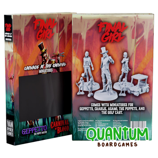 Final Girl: Carnage at Carnival Minis – Inglés