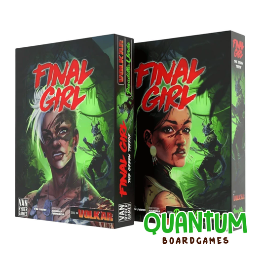 Final Girl The Green Terror expansión asesino escenario horror juego mesa