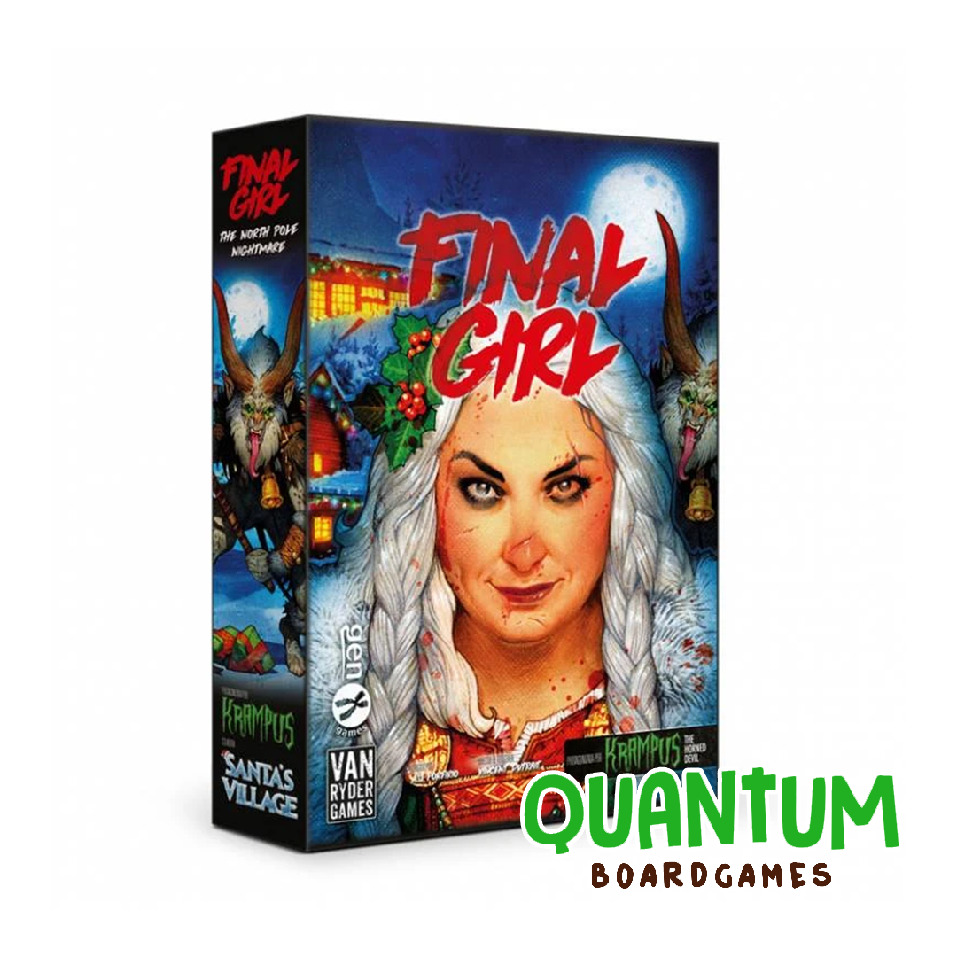 Final Girl The North Pole Nightmare - Expansión juego de mesa horror solitario en español con Krampus