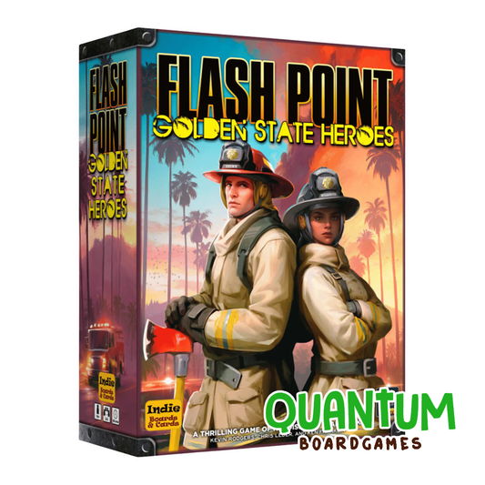 Flash Point Golden State Heroes expansión juego de mesa cooperativo con nuevos héroes