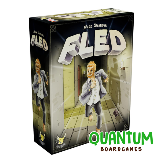 Fled Kickstarter Edition juego de mesa estrategia componentes premium inglés