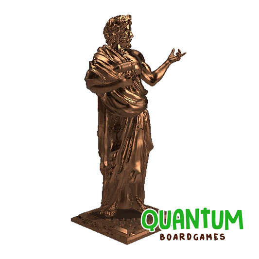 Figura metálica First Player Foundations of Rome - Accesorio deluxe coleccionable