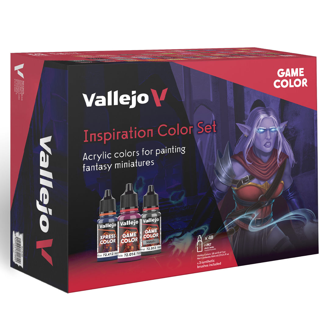 GAME COLOR GC SET INSPIRATION COLOR (48 PAINTS)