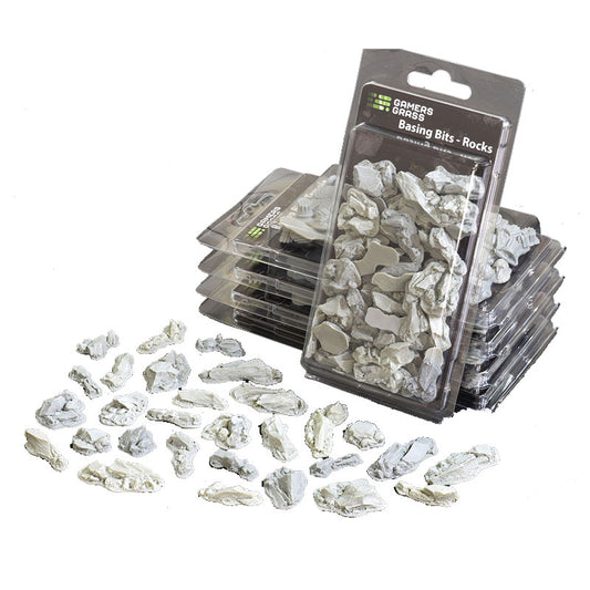 GAMERS GRASS BASING BITS  ROCKS