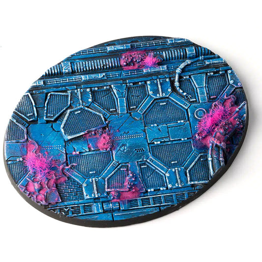 GAMERS GRASS BATTLE READY BASES  ALIEN INF OVAL 120MM (X1)