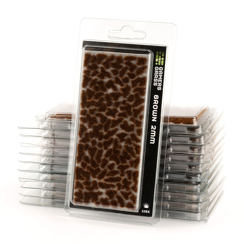 GAMERS GRASS BROWN 2MM TUFT