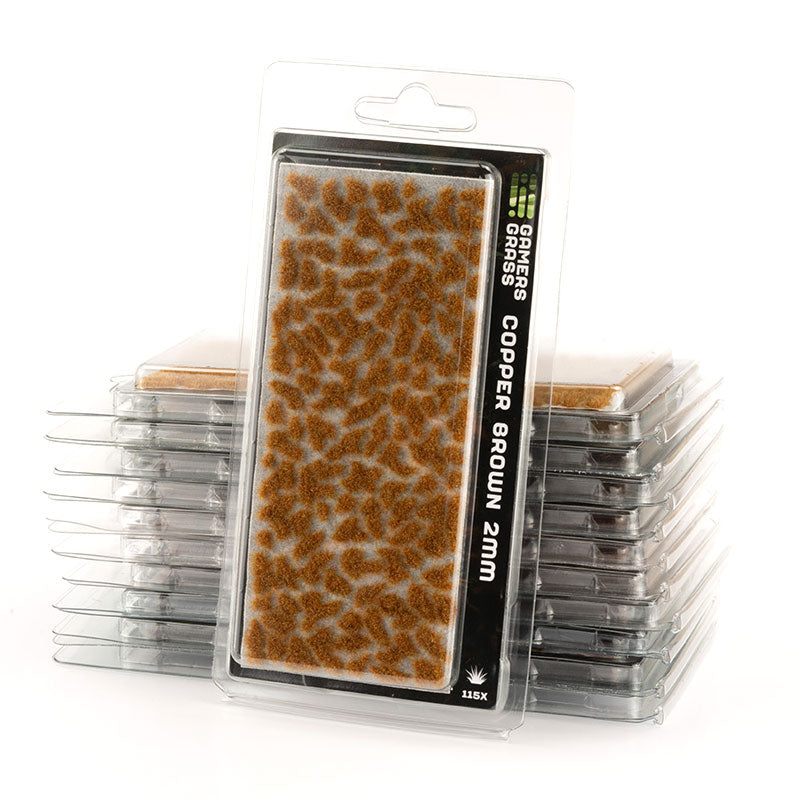 GAMERS GRASS COPPER BROWN 2MM TUFT