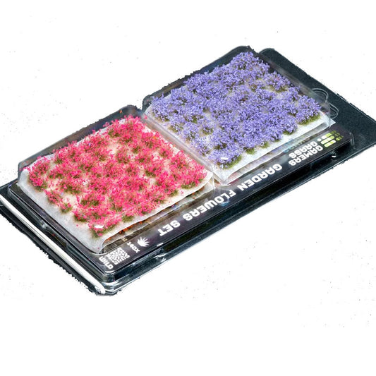 GAMERS GRASS GARDEN FLOWERS TUFT SET  WILD