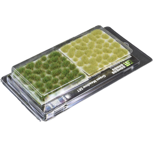 GAMERS GRASS GREEN MEADOW TUFT SET  WILD