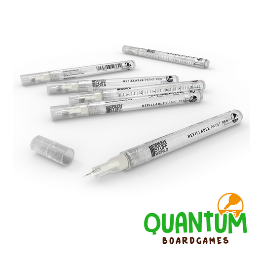 Rotuladores recargables Green Stuff World 0.5mm pack 6 para pintura de miniaturas y wargames
