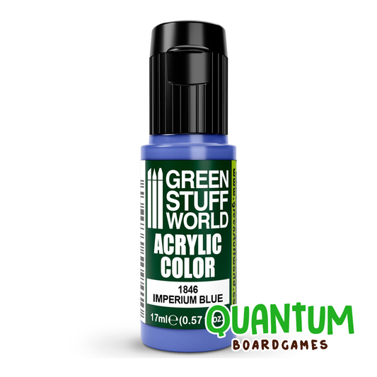 Green Stuff World: Artistic Paints - 1846 - IMPERIUM BLUE 17ml