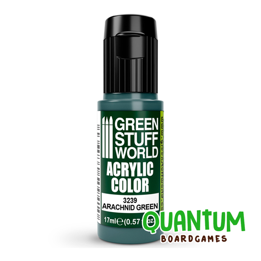 Green Stuff World: Artistic Paints - 3239- ARACHNID GREEN 17ml