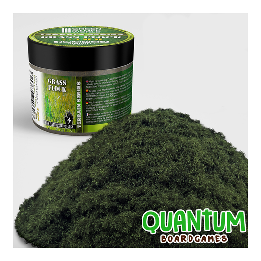 Green Stuff World: Diorama – Grass Flock - DARK GREEN MARSH 2-3mm - 40gr