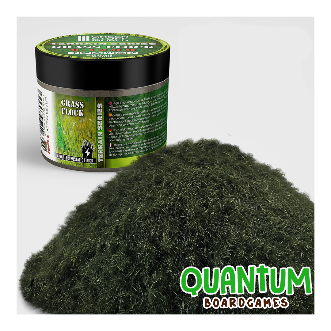 Green Stuff World: Diorama – Grass Flock - DARK GREEN MARSH 9-12mm - 30gr