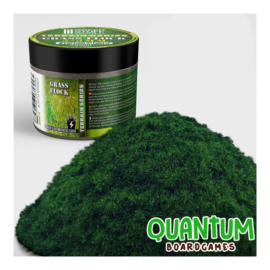 Green Stuff World: Diorama – Grass Flock - DEEP GREEN MEADOW 2-3mm - 40gr