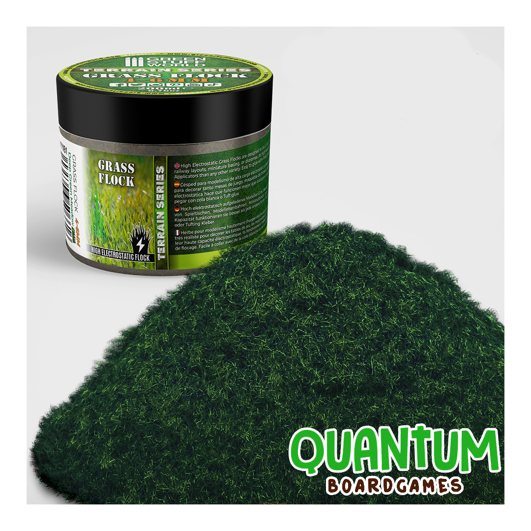 Green Stuff World: Diorama – Grass Flock - DEEP GREEN MEADOW 4-6mm - 30gr