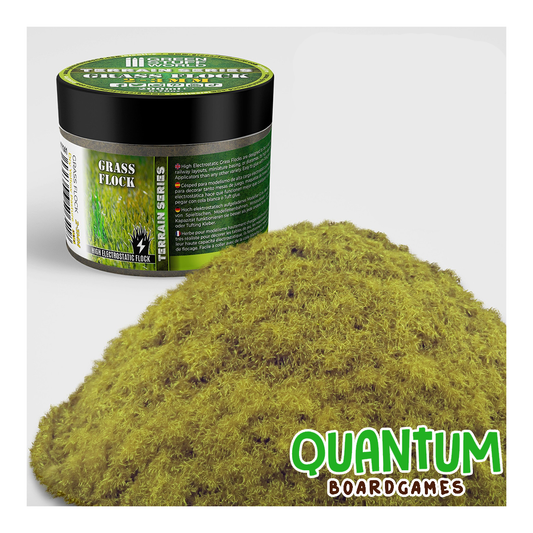 Green Stuff World: Diorama – Grass Flock - DRY YELLOW PASTURE 2-3mm - 40gr