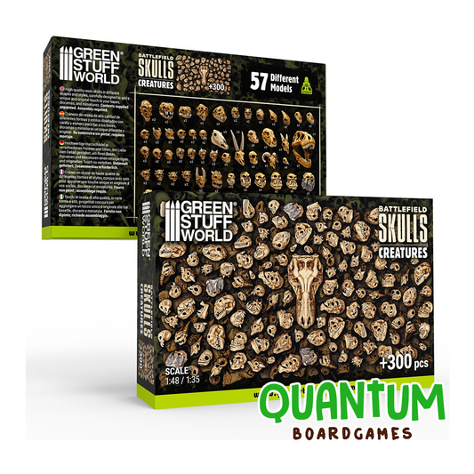 Green Stuff World: Impresiones – Skulls and Bones - Battlefield Skulls - Creatures