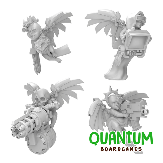 Green Stuff World: Impresiones – Querubines 40k - Servidores Querubines 1:48