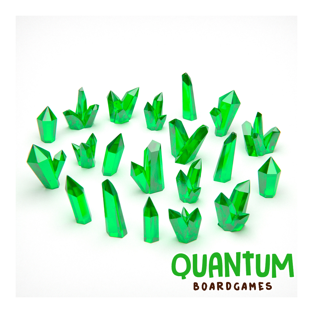 Green Stuff World: Impresiones – Cristales de Resina Verde - Grandes