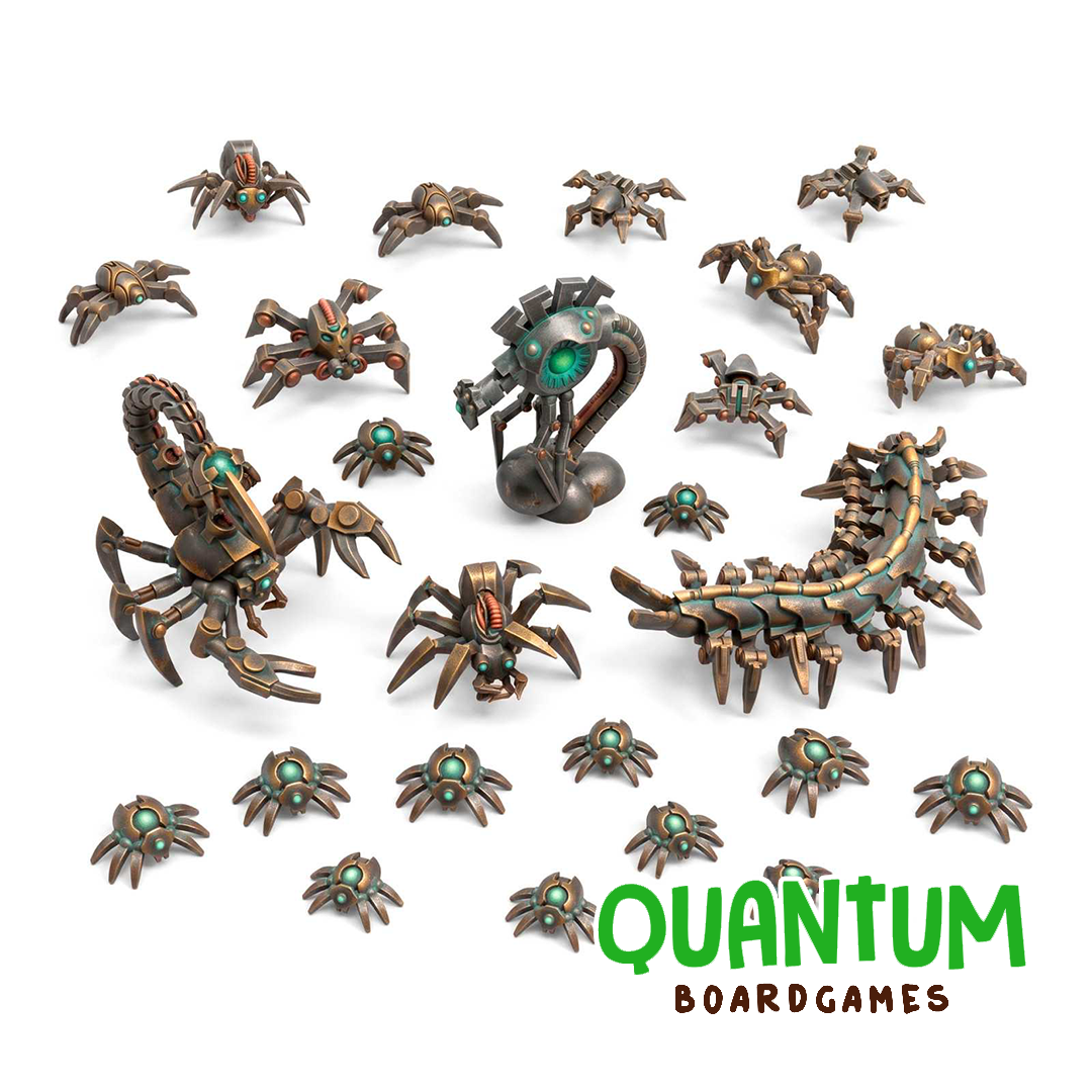 Green Stuff World: Impresiones – Enjambre Arácnidos Cibernéticos 1: 48