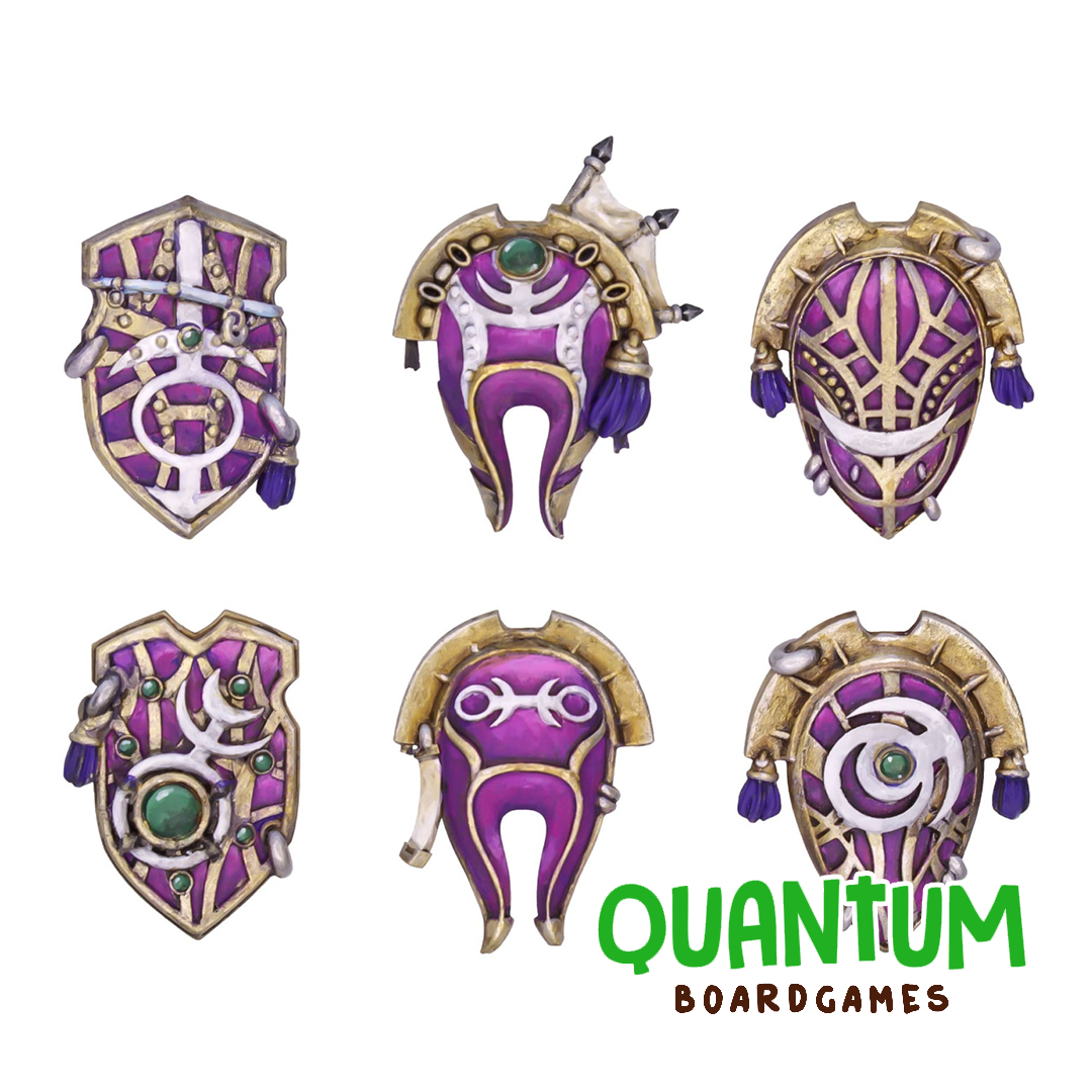 Green Stuff World: Impresiones – Escudos de Torre del Dios del Placer 1:48