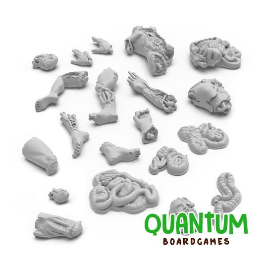 Green Stuff World: Impresiones – Partes de cuerpos mutilados 1:48