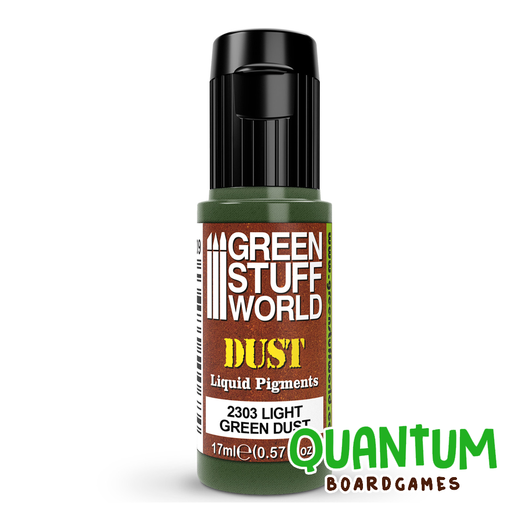 Green Stuff World:  Liquid Pigment DUST - 2303 - LIGHT GREEN DUST 17ml