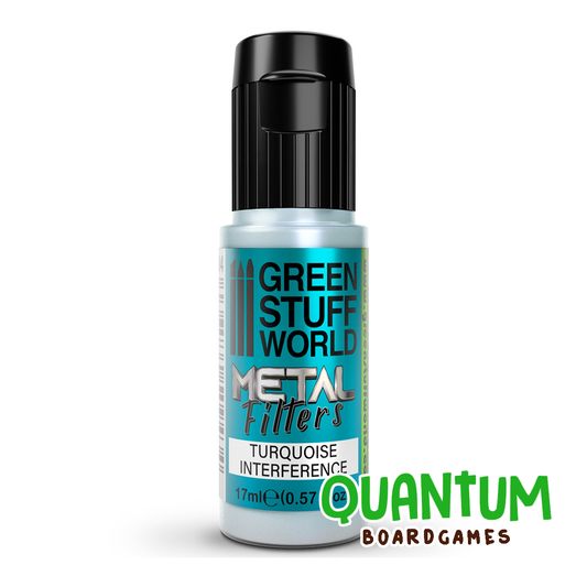 Green Stuff World: Metal Filters - TURQUOISE / Turquesa interference 17ml