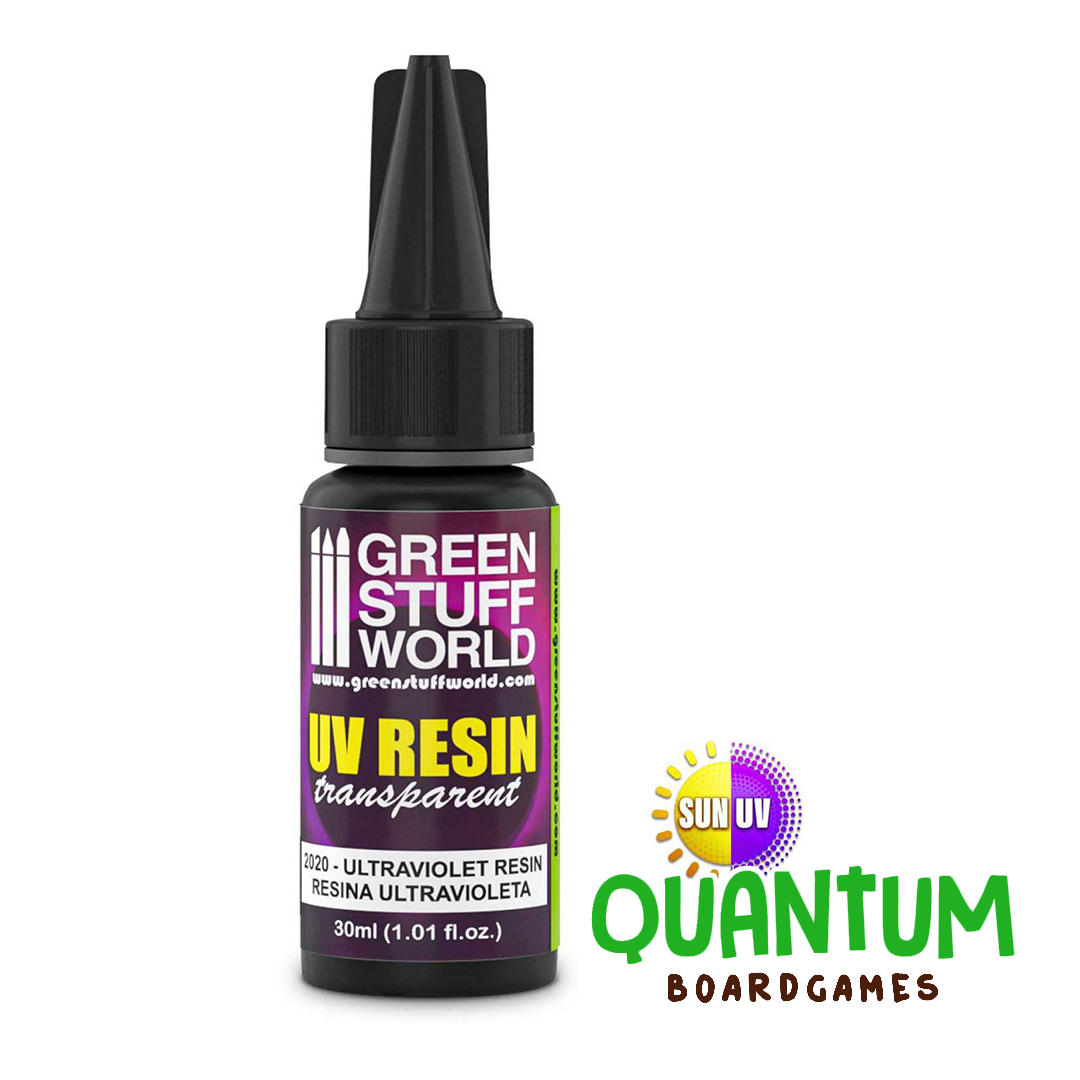 Green Stuff World: Resina Ultravioleta Transparente / UV RESIN 30ml Clear