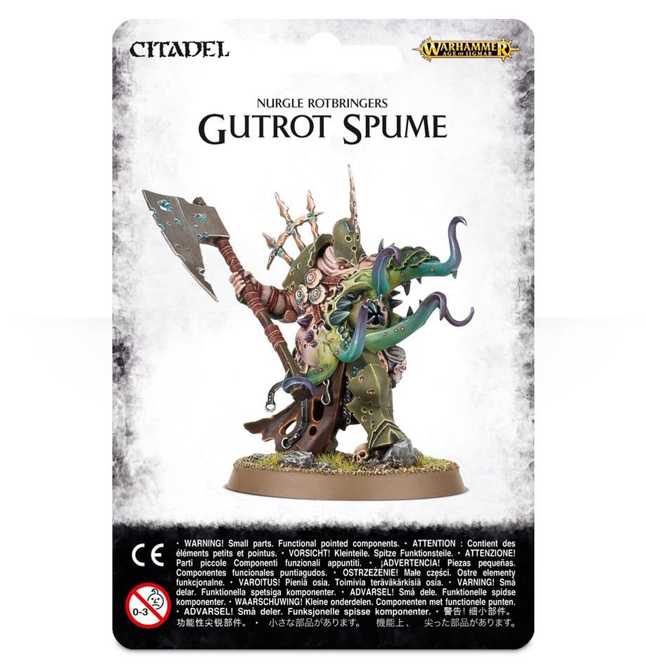 DAEMONS OF NURGLE GUTROT SPUME WEB EXCLUSIVE